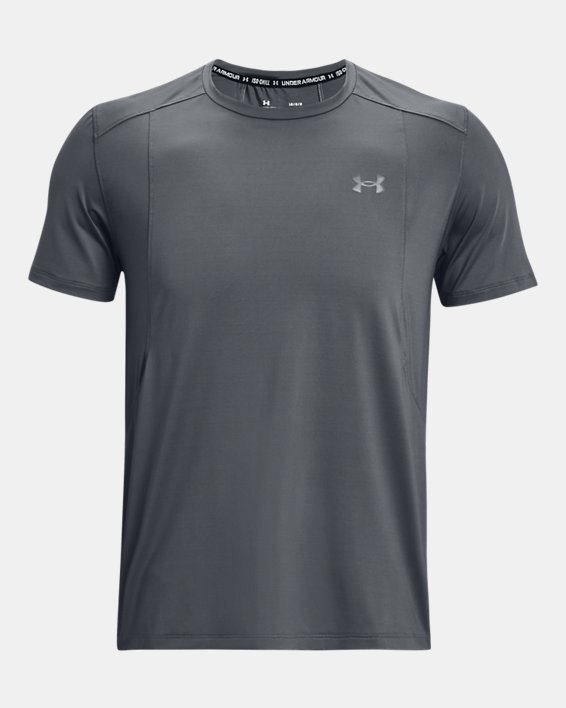 남성 UA 아이소-칠 런 레이저 티셔츠 in Gray image number 5